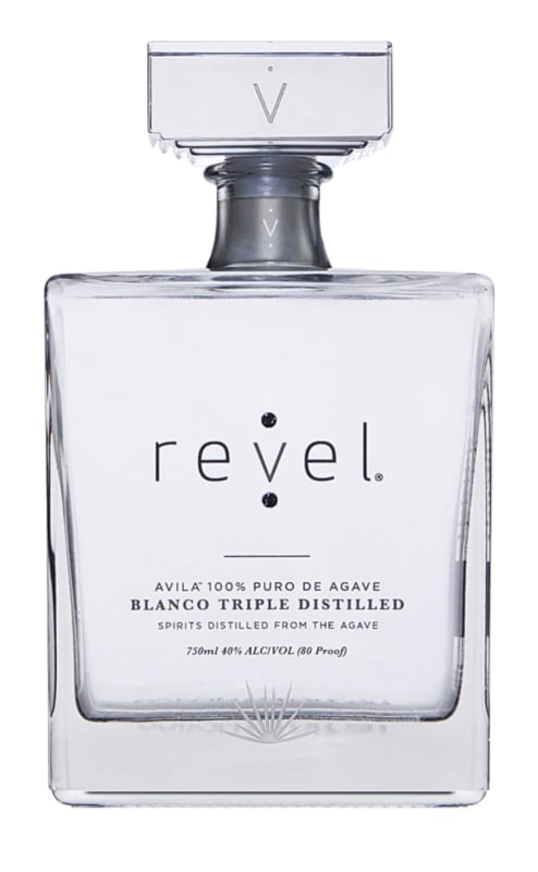 Revel Avila Blanco Agave Spirit Front Bottle Shot