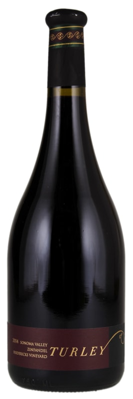 Turley Fredericks Vineyard Zinfandel 2014 Front Bottle Shot