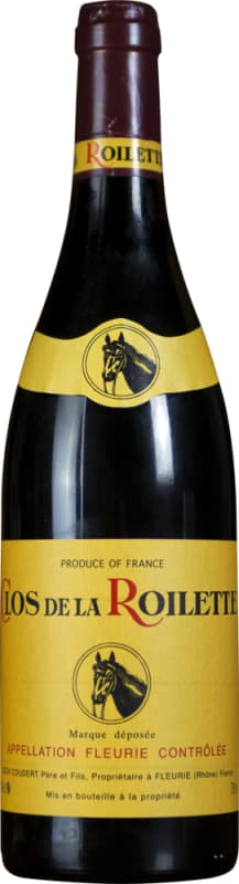 Clos de la Roilette Fleurie 2017 Front Bottle Shot