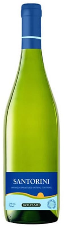 Boutari Santorini 2015 Front Bottle Shot