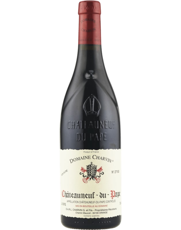 Domaine Charvin Chateauneuf-du-Pape 2017 Front Bottle Shot