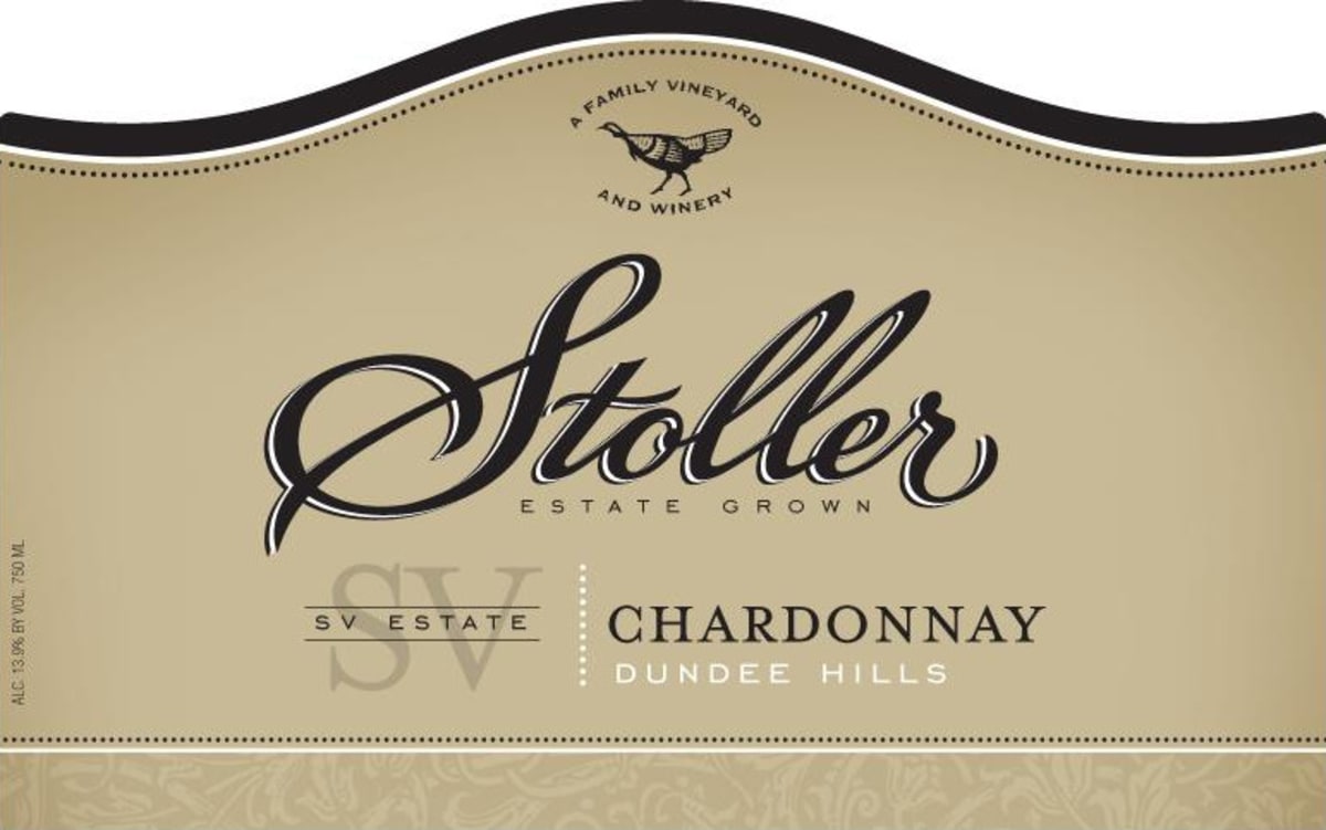 Stoller SV Estate Chardonnay 2008 Front Label
