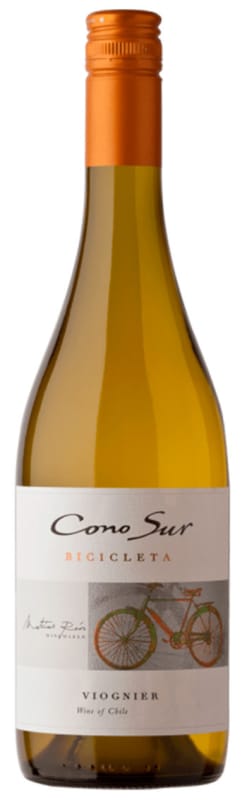 Cono Sur Bicicleta Viognier 2016 Front Bottle Shot