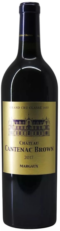 Chateau Cantenac Brown 2017 Front Bottle Shot