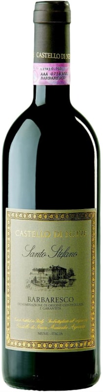 Castello di Neive Barbaresco Santo Stefano 2020 Front Bottle Shot