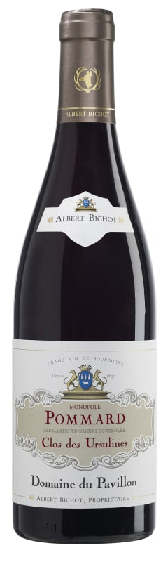 Albert Bichot Pommard Clos des Ursulines Domaine du Pavillon Monopole 2017 Front Bottle Shot