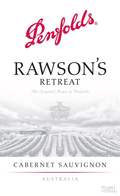 Penfolds Rawson's Retreat Cabernet Sauvignon 2014 Front Label