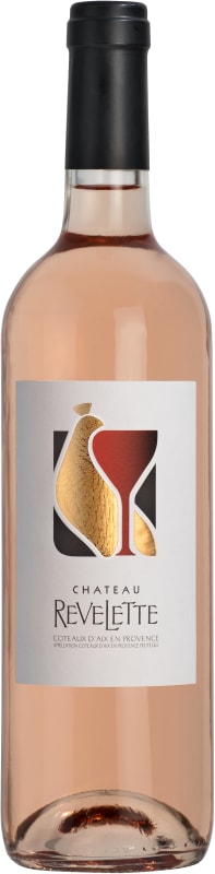 Chateau Revelette Coteaux d'Aix en Provence Rose 2023 Front Bottle Shot