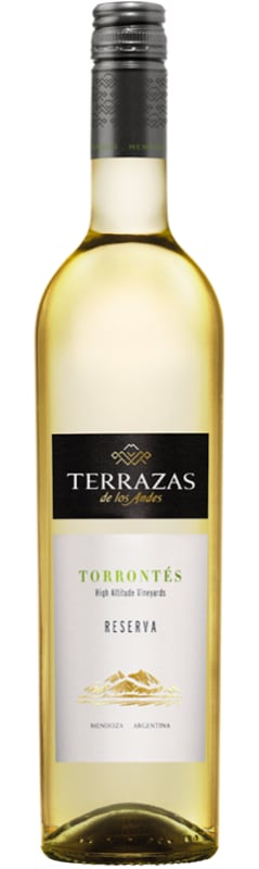 Terrazas de los Andes Reserva Torrontes 2019 Front Bottle Shot