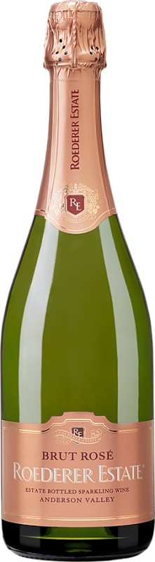 Roederer Estate Brut Rose Front Bottle Shot