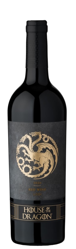 House of the Dragon Red Wine 2020 Front Bottle Shot