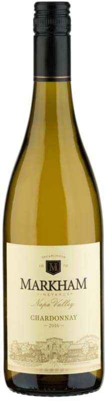 Markham Chardonnay 2016 Front Bottle Shot