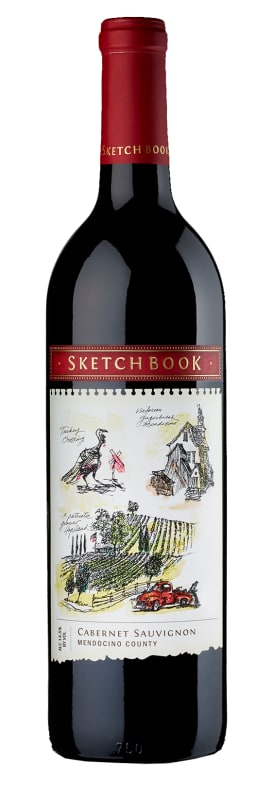Sketchbook Cabernet Sauvignon 2019 Front Bottle Shot
