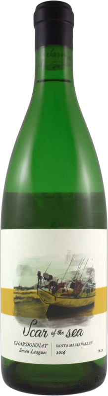 Scar of the Sea Seven Leagues Chardonnay 2016 Front Bottle Shot