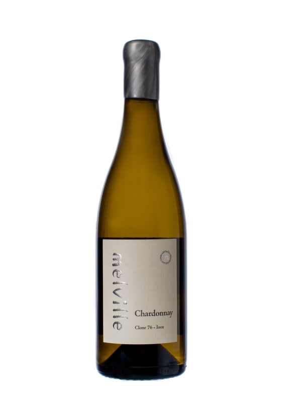 Melville Clone 76 Inox Chardonnay 2021 Front Bottle Shot