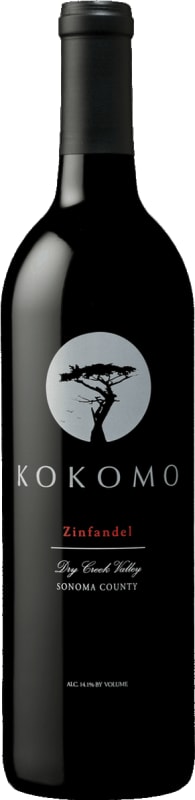 Kokomo Zinfandel 2017 Front Bottle Shot
