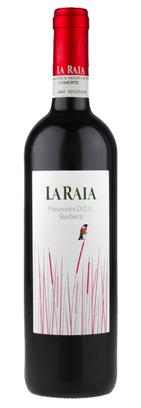 La Raia Piemonte Barbera 2024 Front Bottle Shot