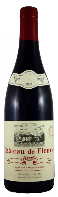 Jean Loron Chateau de Fleurie 2020 Front Bottle Shot