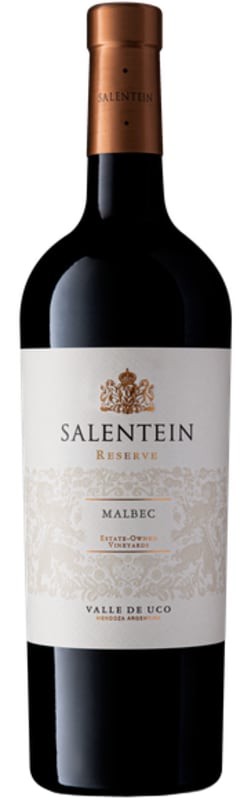 Salentein Reserve Malbec 2023 Front Bottle Shot