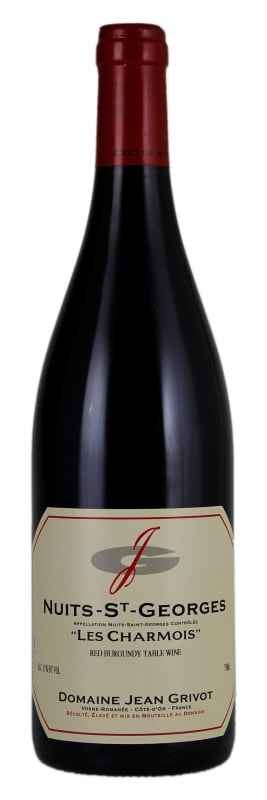 Domaine Jean Grivot Nuits-St-Georges Les Charmois 2017 Front Bottle Shot