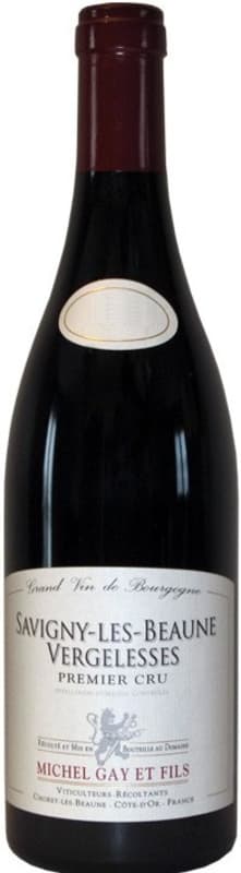Michel Gay & Fils Savigny les Beaune Vergelesses Premier Cru 2015 Front Bottle Shot