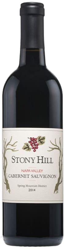 Stony Hill Cabernet Sauvignon 2014 Front Bottle Shot
