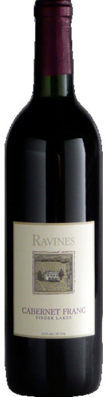 Ravines Cabernet Franc 2020 Front Bottle Shot