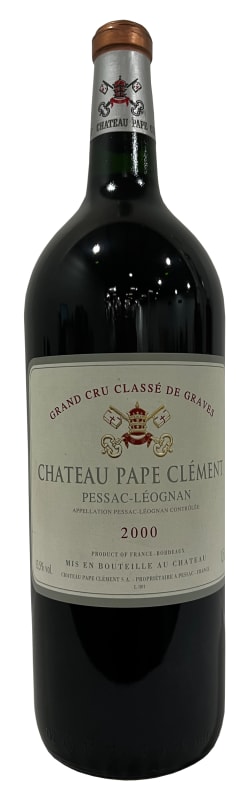 Chateau Pape Clement 2000 Front Bottle Shot