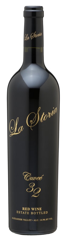 Trentadue La Storia Cuvee 32 Red Wine 2016 Front Bottle Shot