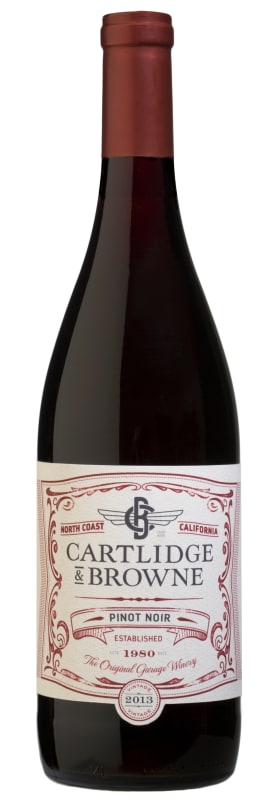 Cartlidge & Browne Pinot Noir 2013 Front Bottle Shot
