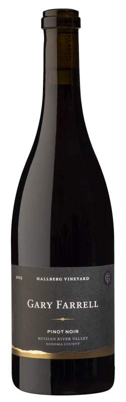 Gary Farrell Hallberg Vineyard Pinot Noir 2023 Front Bottle Shot