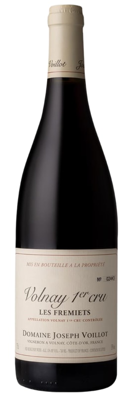 Domaine Joseph Voillot Volnay Les Fremiets Premier Cru 2022 Front Bottle Shot