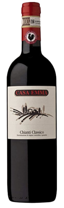 Casa Emma Chianti Classico 2023 Front Bottle Shot