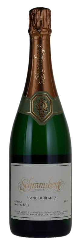 Schramsberg Blanc de Blancs 2017 Front Bottle Shot
