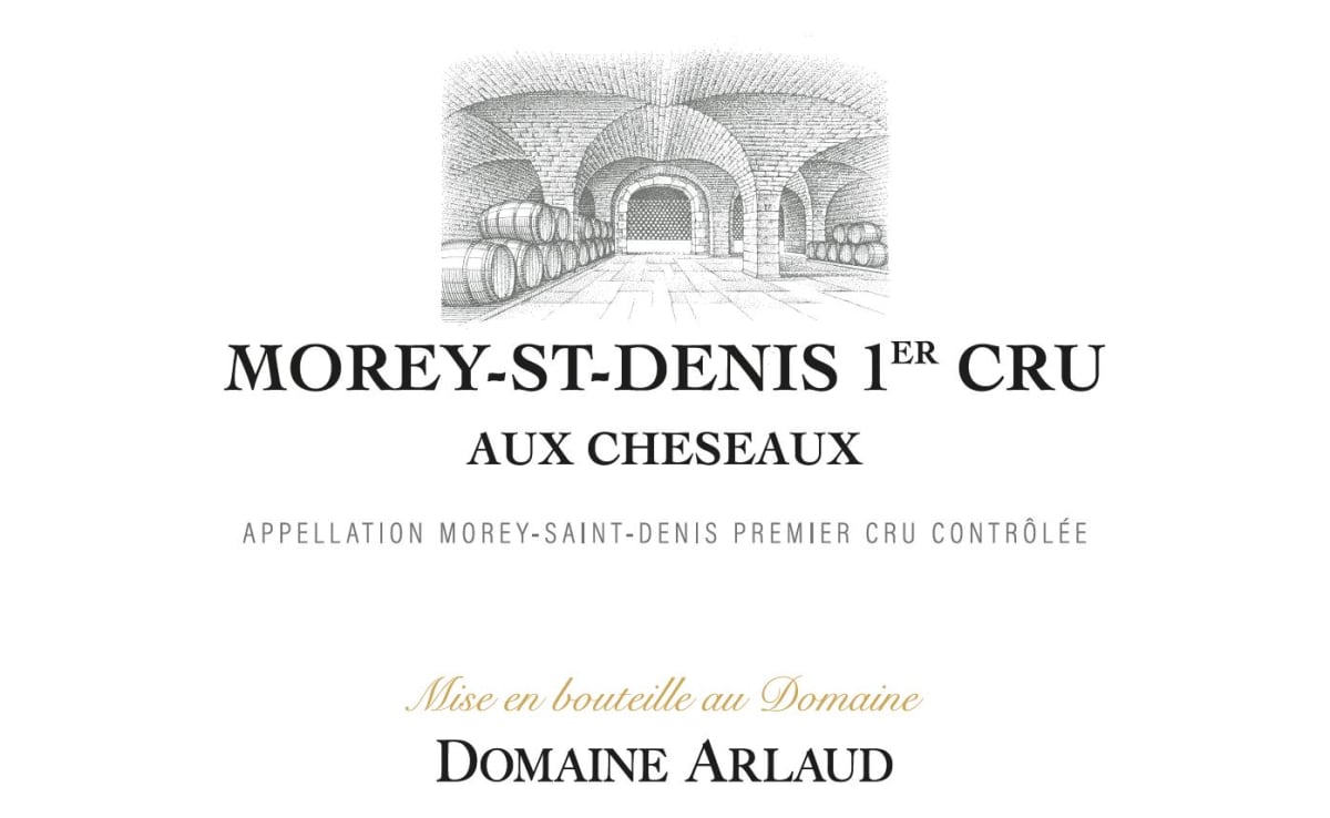 Domaine Arlaud Morey-Saint-Denis Aux Cheseaux Premier Cru 2022 Front Label
