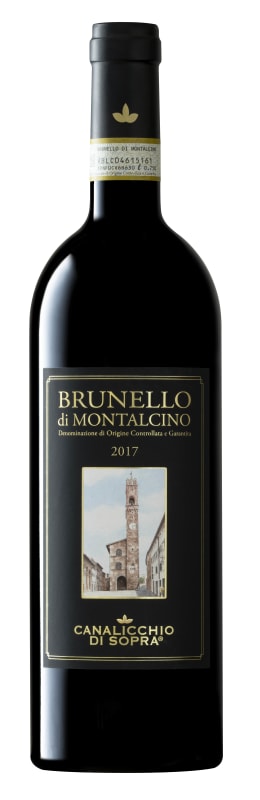 Canalicchio di Sopra Brunello di Montalcino 2017 Front Bottle Shot