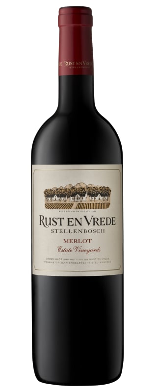 Rust en Vrede Merlot 2016 Front Bottle Shot