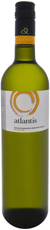 Estate Argyros Atlantis White 2017 Front Bottle Shot