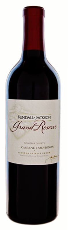 Kendall-Jackson Grand Reserve Cabernet Sauvignon 1990 Front Bottle Shot