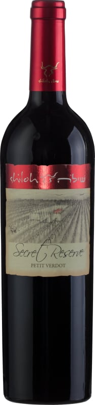 Shiloh Winery Secret Reserve Petit Verdot (OK Kosher) 2018 Front Bottle Shot