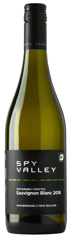 Spy Valley Sauvignon Blanc 2018 Front Bottle Shot
