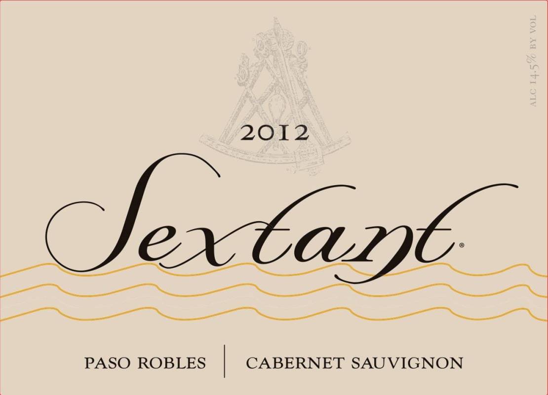 Sextant Cabernet Sauvignon 2012 Front Label