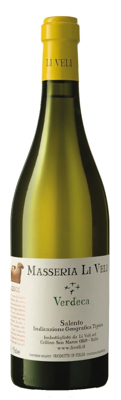 Masseria Li Veli Askos Verdeca 2020 Front Bottle Shot