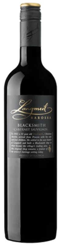 Langmeil The Blacksmith Cabernet Sauvignon 2015 Front Bottle Shot