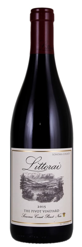 Littorai The Pivot Vineyard Pinot Noir 2015 Front Bottle Shot