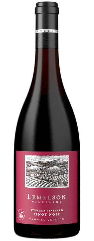 Lemelson Stermer Vineyard Pinot Noir 2016 Front Bottle Shot