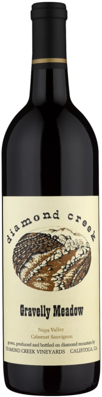 Diamond Creek Gravelly Meadow Cabernet Sauvignon 2019 Front Bottle Shot