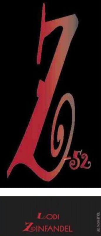 Z-52 Lodi Zinfandel 2010 Front Label