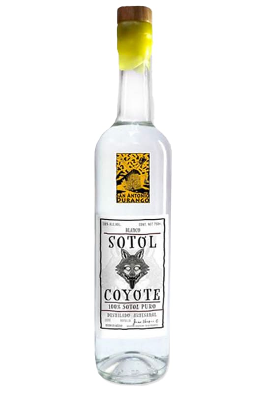 Sotol Coyote Durango Sotol Front Bottle Shot