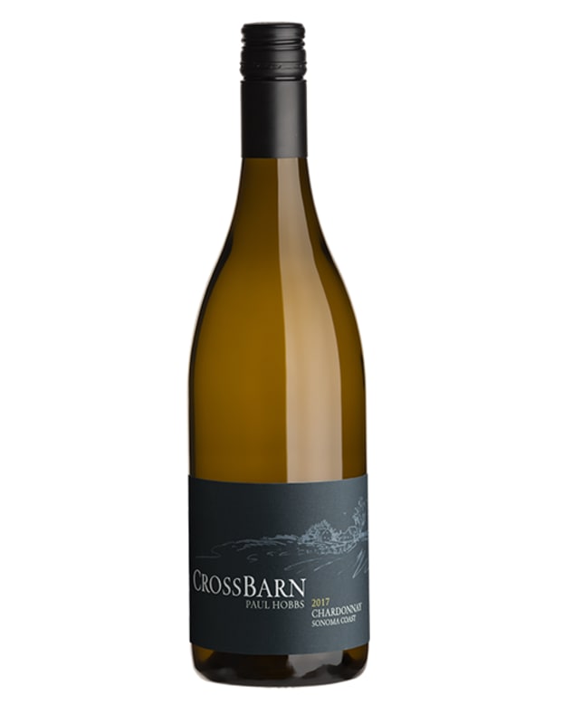 Crossbarn by Paul Hobbs Sonoma Coast Chardonnay 2017 Front Bottle Shot